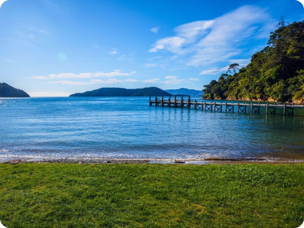 Queen Charlotte Track - Starting point Moretoto Bay