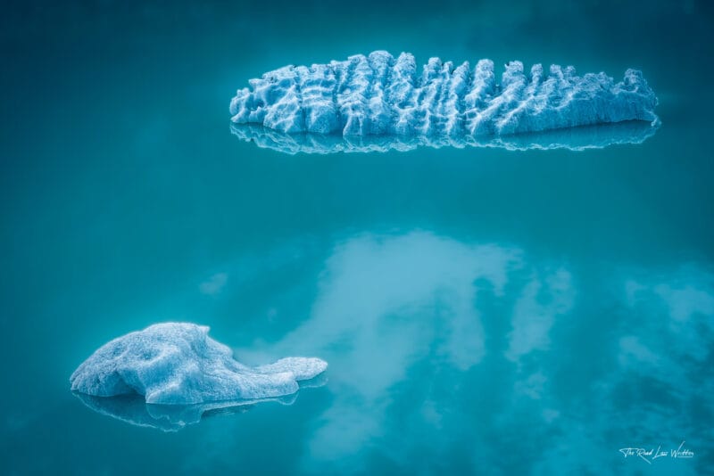 Tasman Lake Print - Hidden Gem South Island Photography Spots