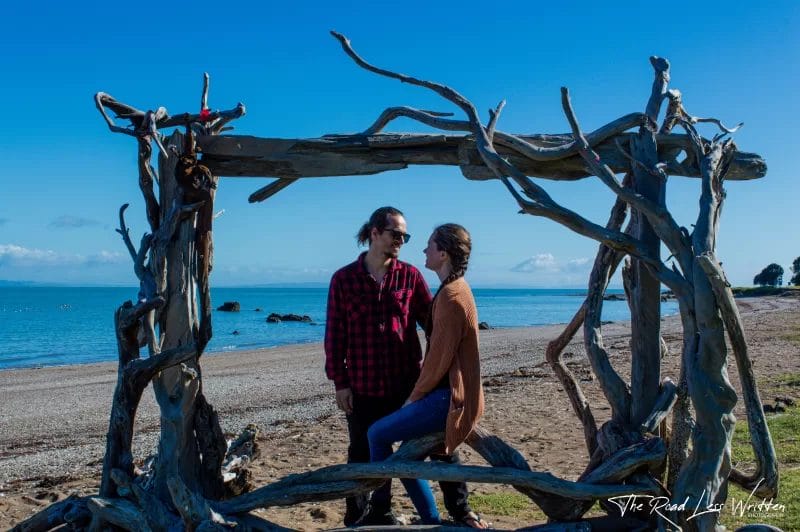 On the way to Coromandel Top 10 Holiday Park