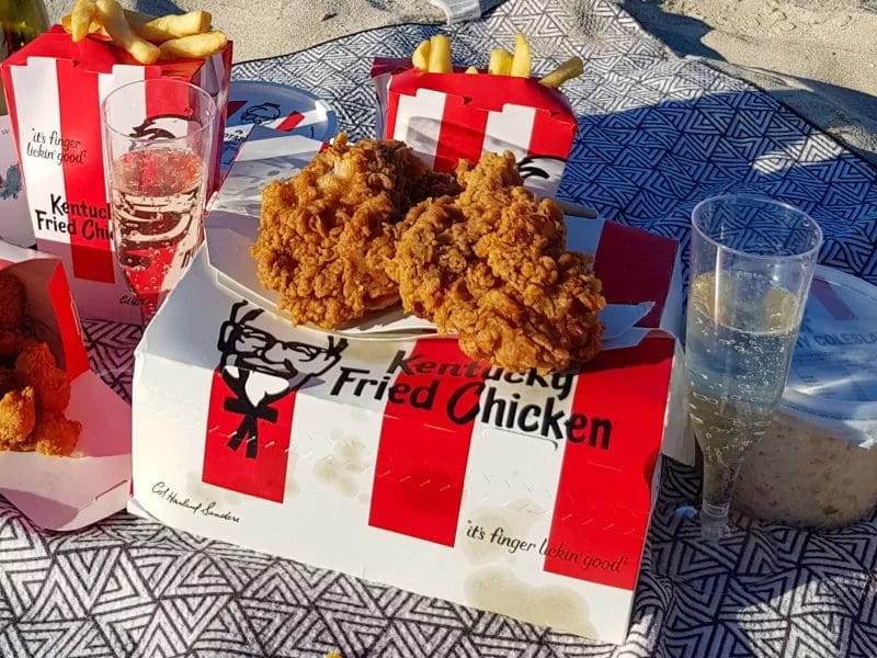 What better spot for afternoon drinks in busselton than the beach!