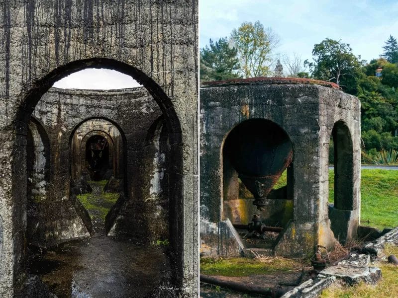 Victoria Battery is an important piece of history along the Karangahake Gorge Trail