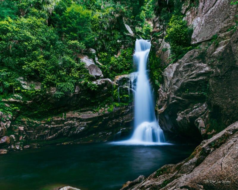 Wainui Falls Print - Hidden Gem South Island Photography Spots